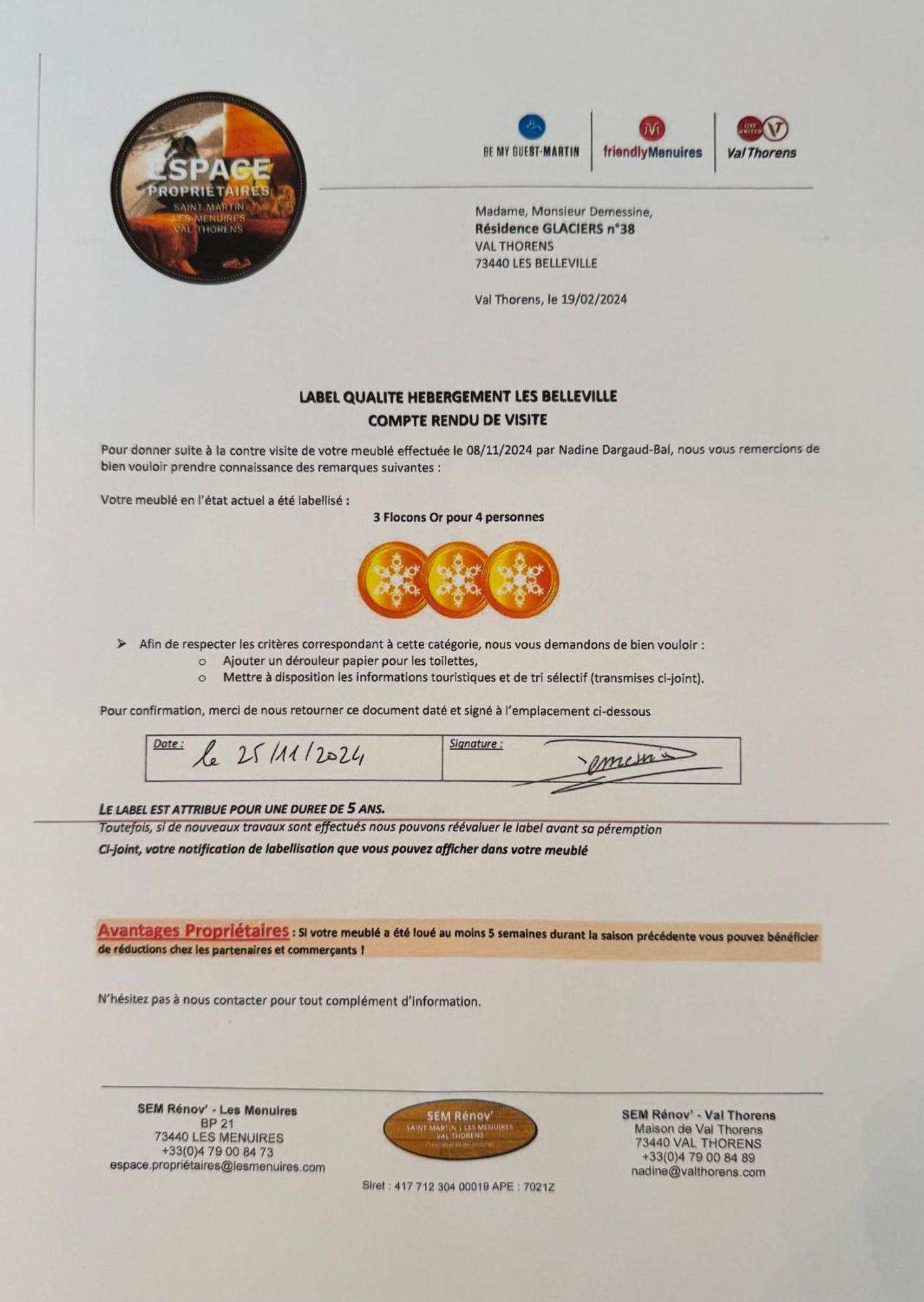 Studio 4 Pers, Linges Et Menage Inclus Вал Торенс Екстериор снимка